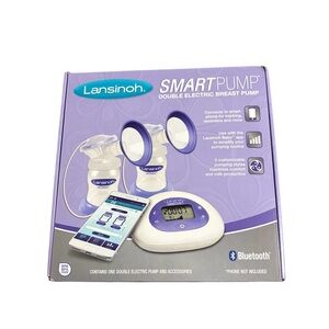 NWT Lansinoh SmartPump double electric breast pump